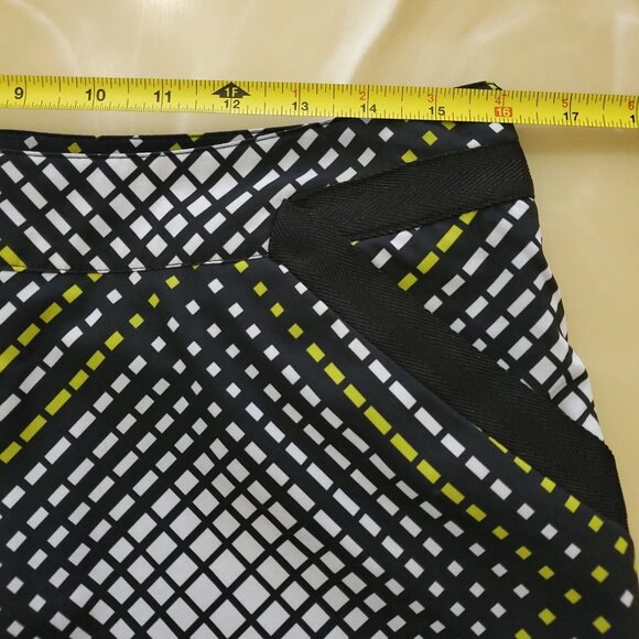 EP Pro Geometric 18" Women's Tennis Pickle Ball Golf Athletic Skirt Skort - 8 - Picture 6 of 16